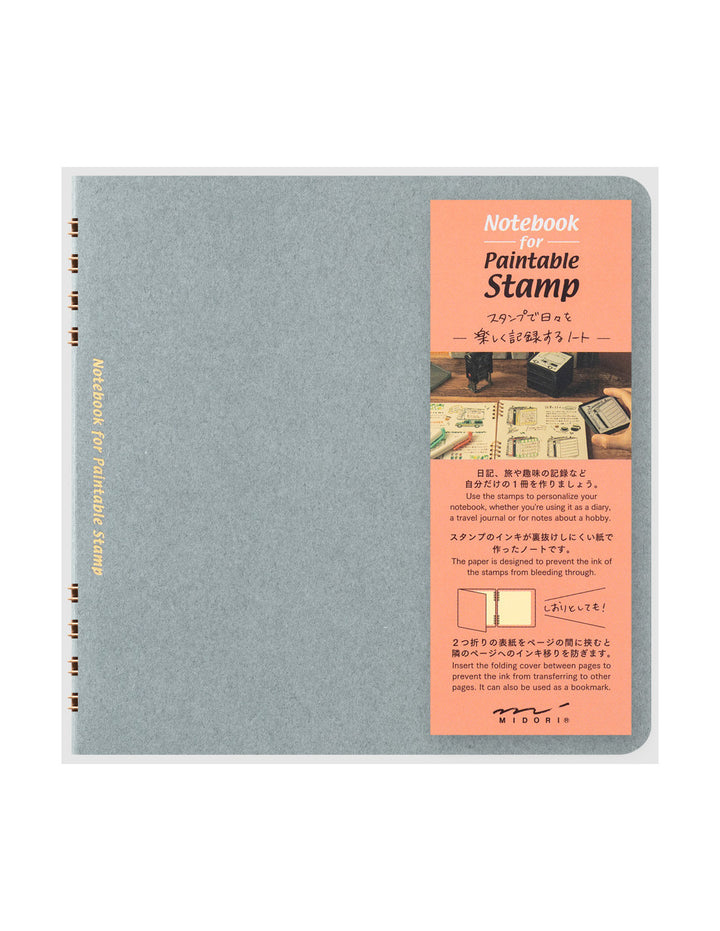 Notebook for Midori Paintable Stamp