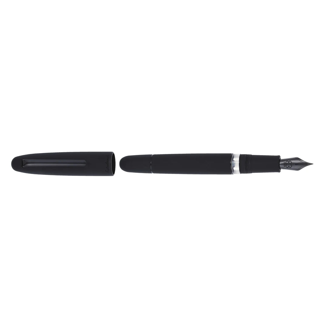 Estie Piston Fountain Pen | Raven Black