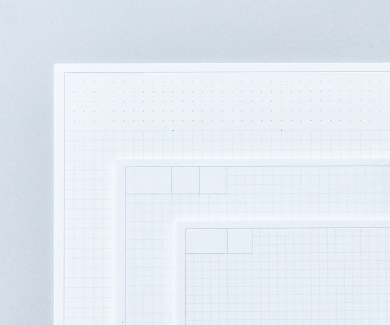 Evening Sun Grid Notebook | Square Size | Hitotoki Note Series