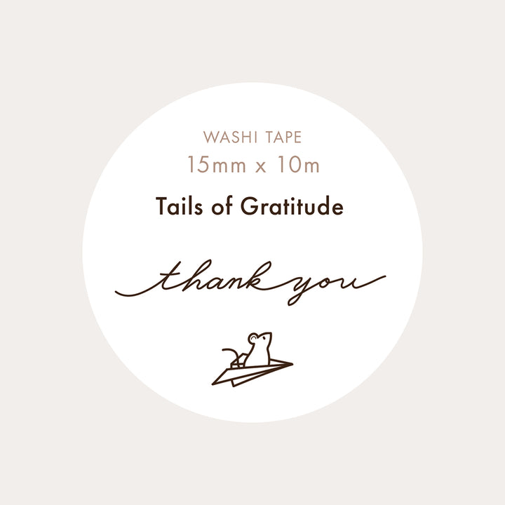 Tails of Gratitude | Washi Tape