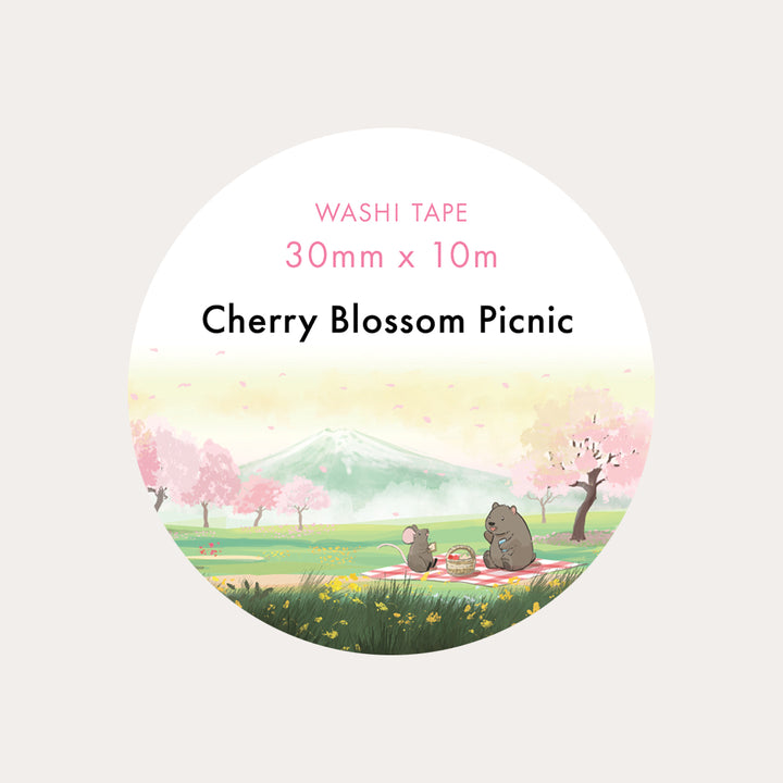 Cherry Blossom Picnic | Washi Tape