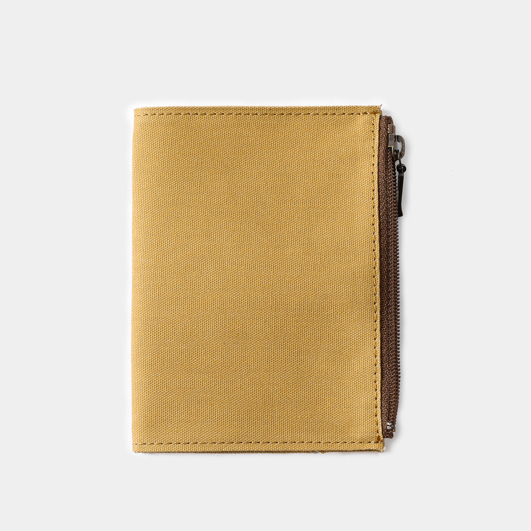 TRAVELER'S notebook Cotton Zipper Case | Passport Size | Beige