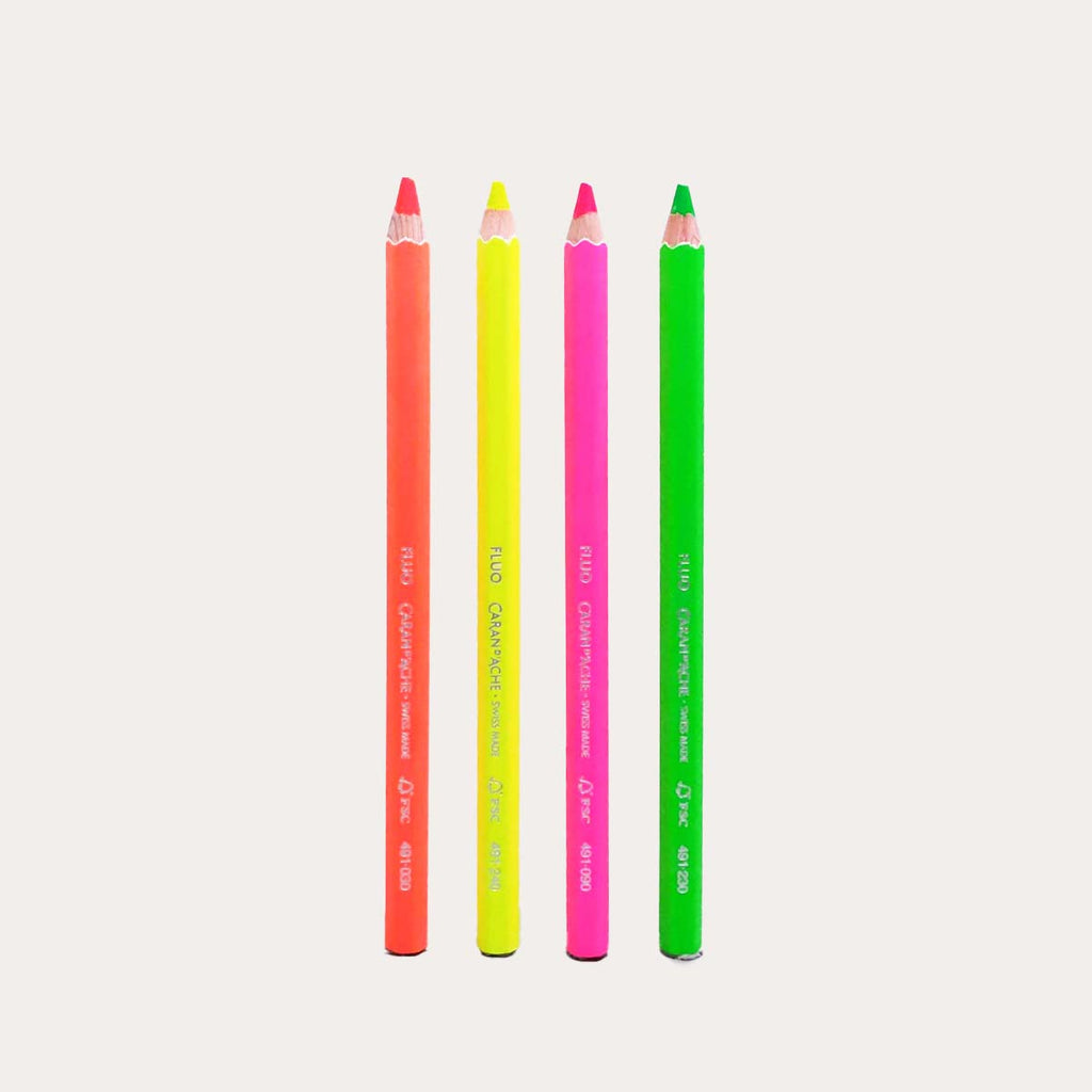 Caran d'Ache Jumbo Highlighter Pencil Set — The Gentleman Stationer