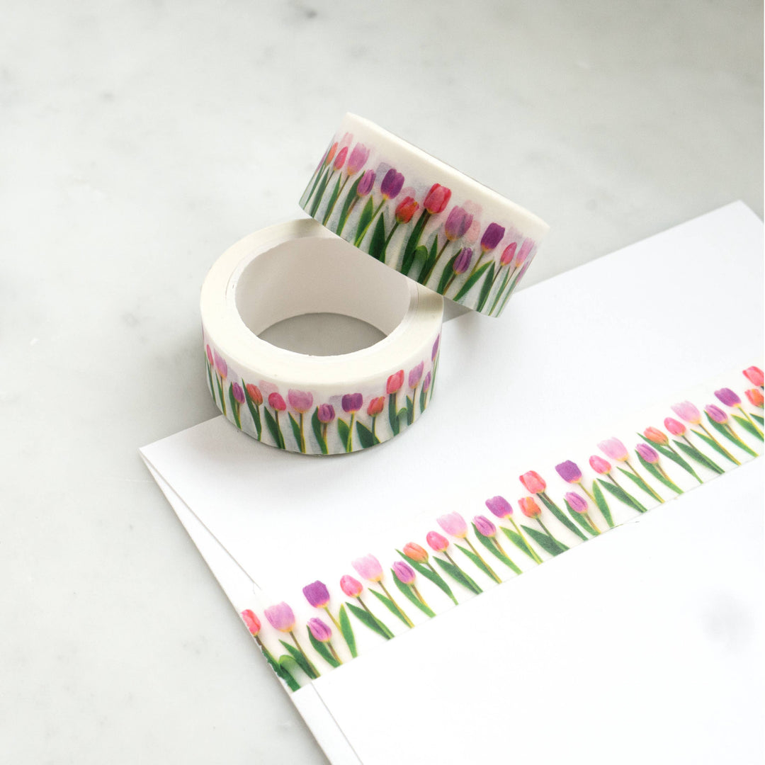 Pink Tulips | Washi Tape