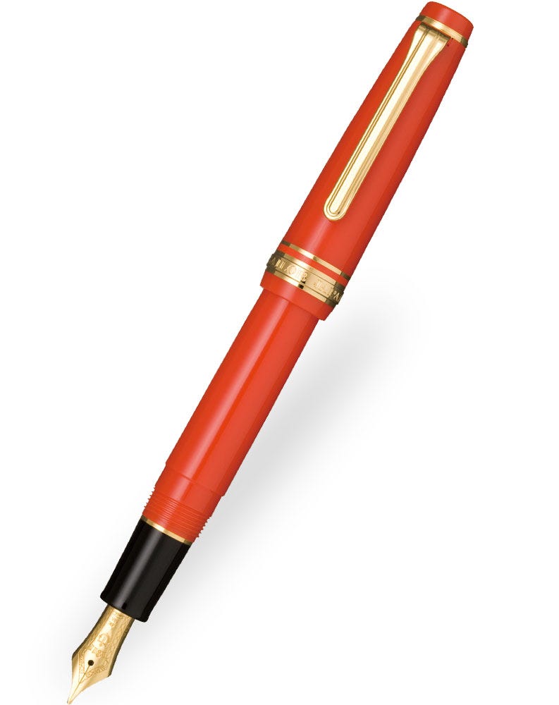 Pro Gear Slim Fountain Pen | Persimmon – The Paper Mouse